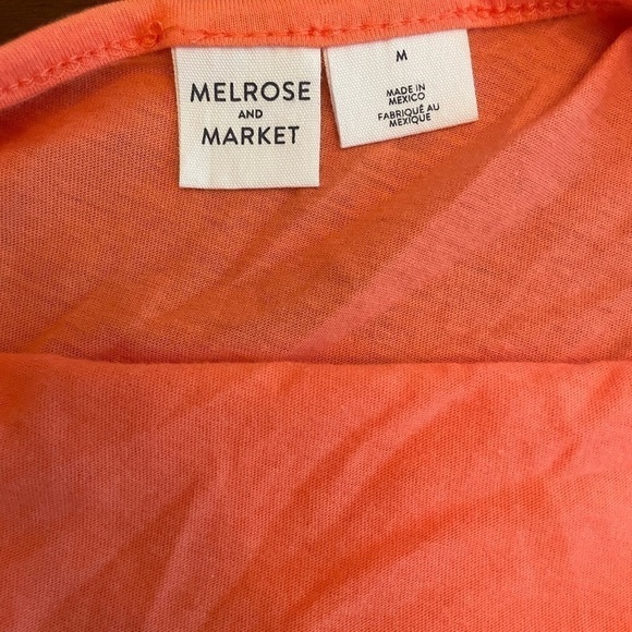 MELROSE and Market coral twist strap tank - Picture 8 of 9